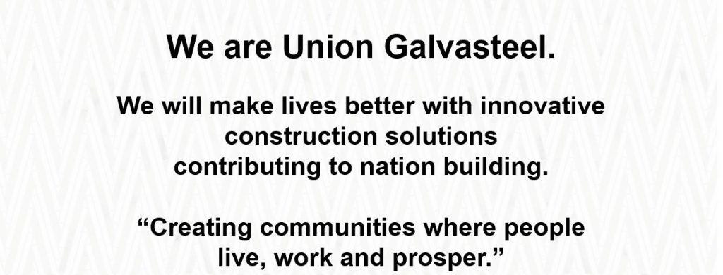 Union Galvasteel Vision