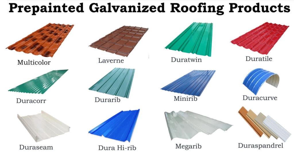 Steel Roofing Materials