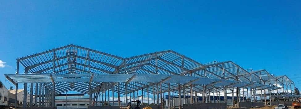 Galvanized steel roofing material